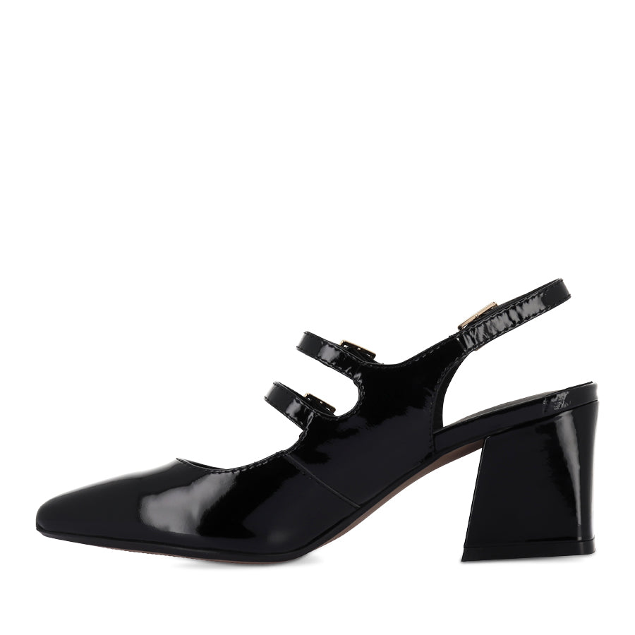 MAISHA - BLACK PATENT LEATHER