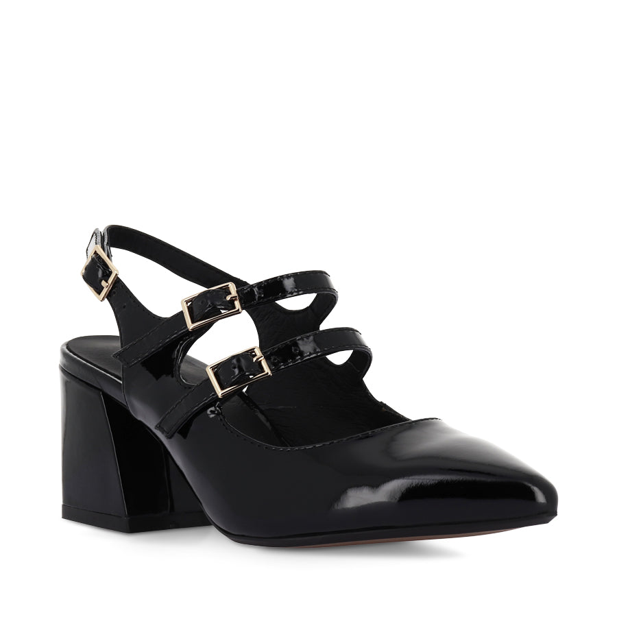 MAISHA - BLACK PATENT LEATHER