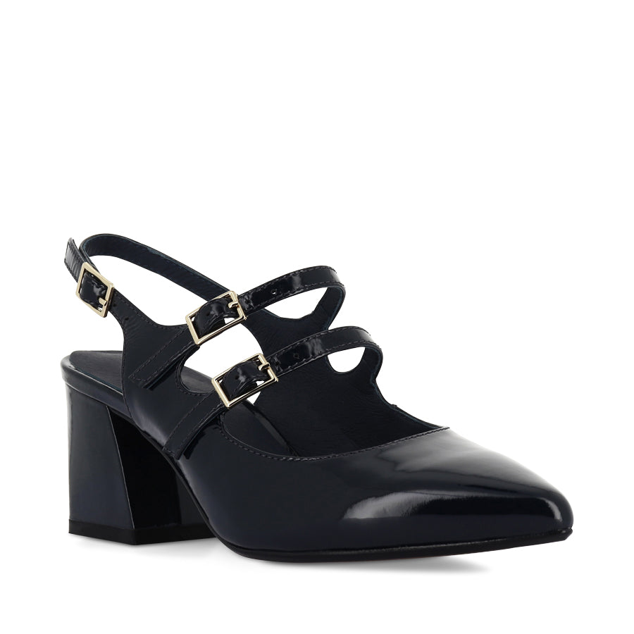 MAISHA - NAVY PATENT LEATHER