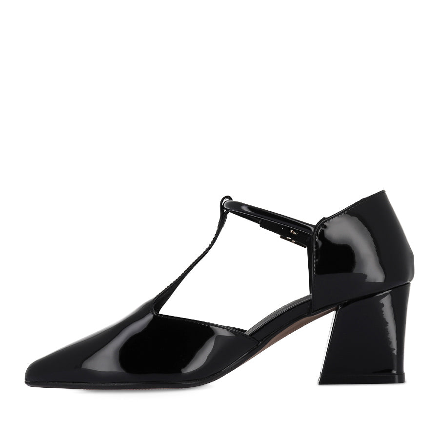 MASKIA - BLACK PATENT LEATHER