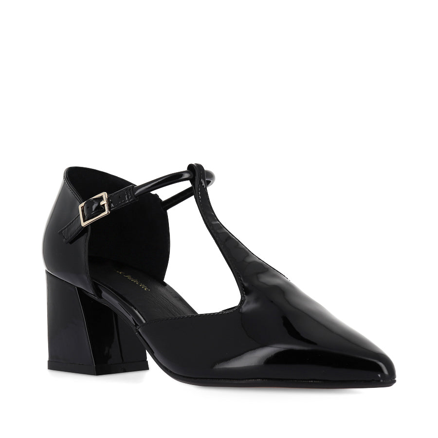 MASKIA - BLACK PATENT LEATHER
