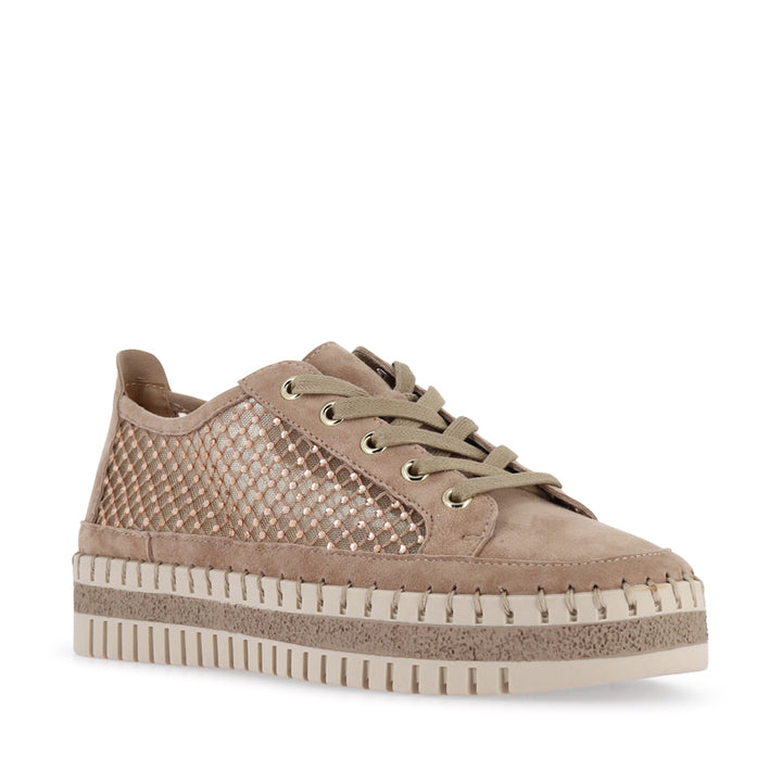 MAYSIE - CAFE SUEDE MESH
