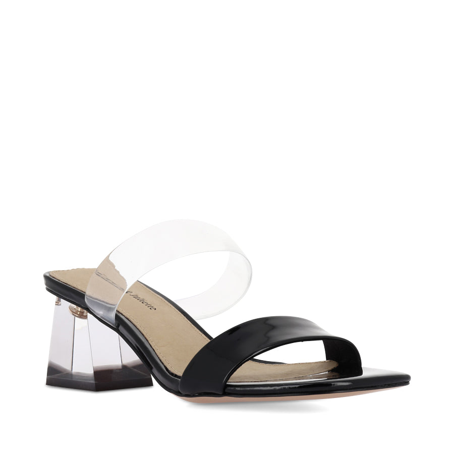 MERLIE - BLACK CLEAR PATENT