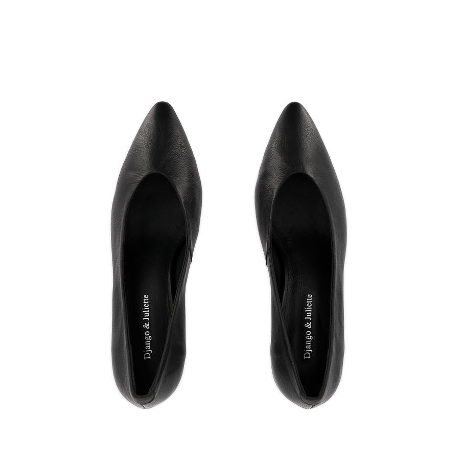 MORIEL - BLACK LEATHER