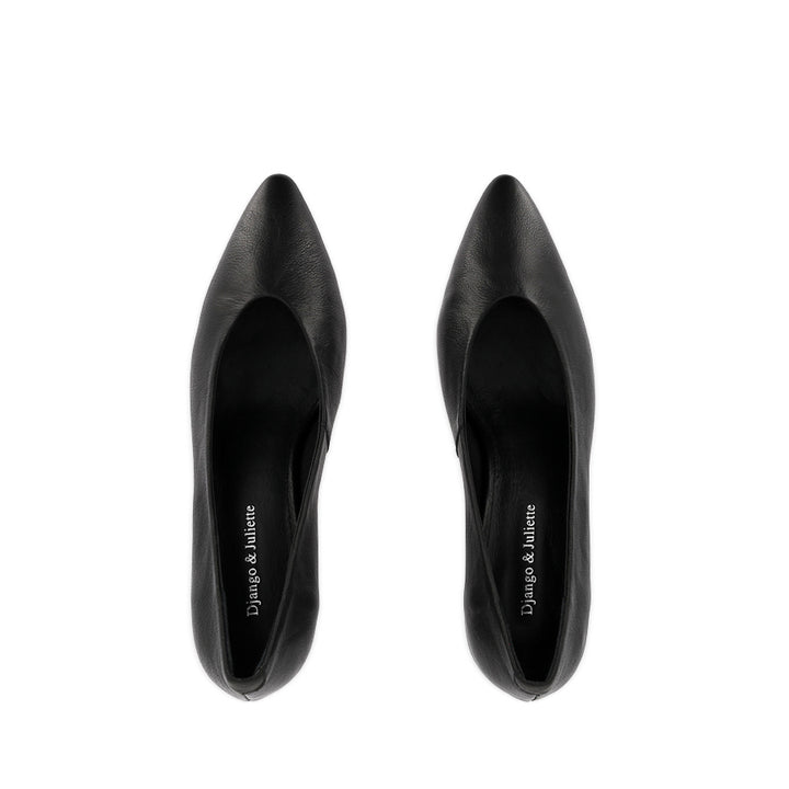 MORIEL - BLACK LEATHER