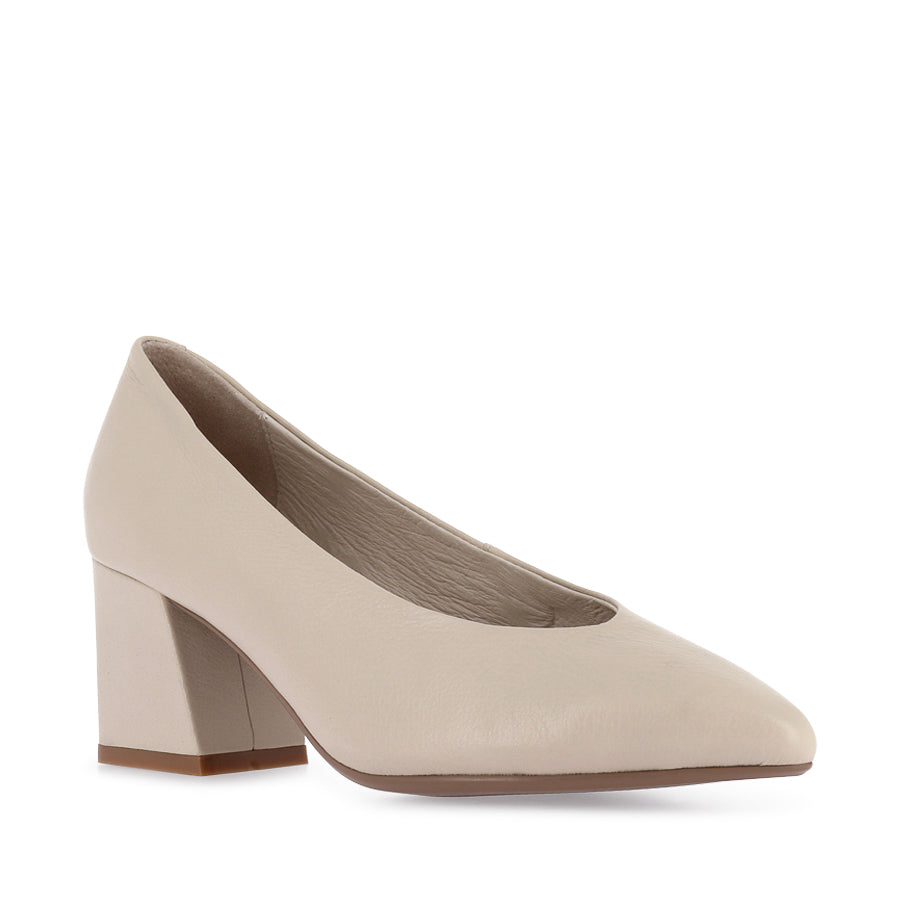 MORIEL - VANILLA LEATHER