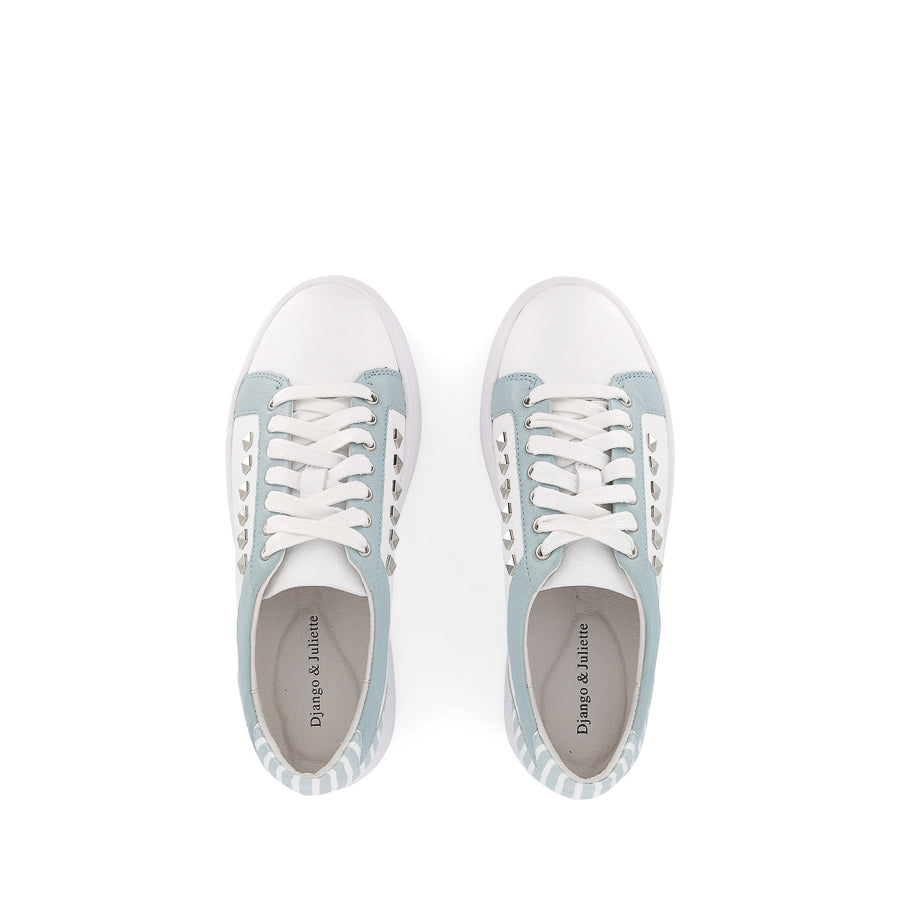 NOBODYS - WHITE DENIM MULTI LEATHER