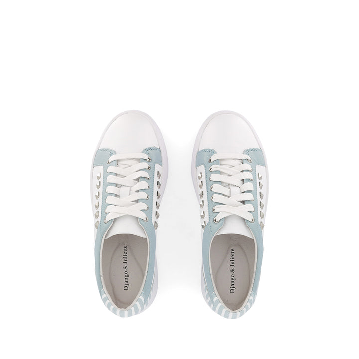 NOBODYS - WHITE DENIM MULTI LEATHER