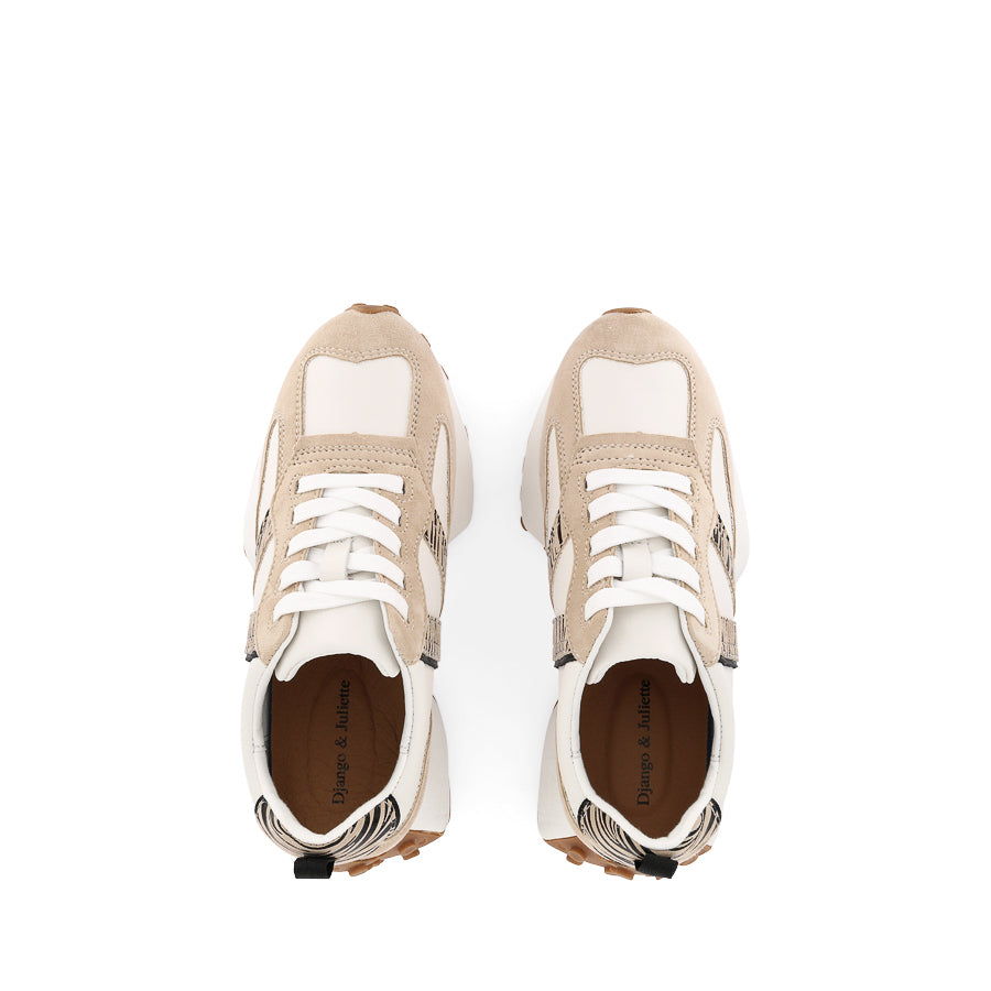 ORANGE - BEIGE MULTI