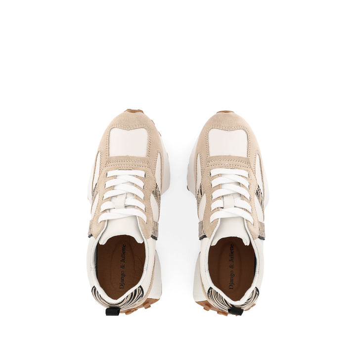 ORANGE - BEIGE MULTI