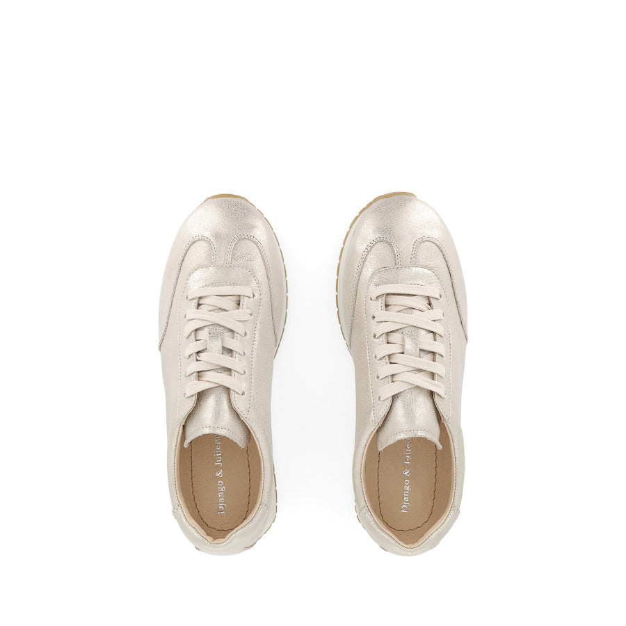 PARISY - BEIGE GOLD WASH LEATHER
