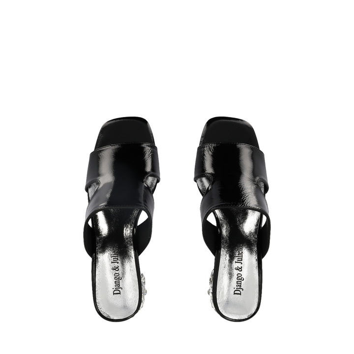 PEDLOWS - BLACK PATENT LEATHER