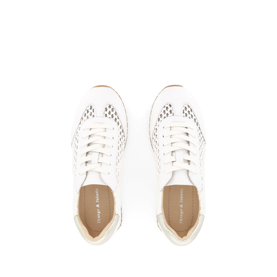PIEDED - WHITE PALE GOLD MULTI