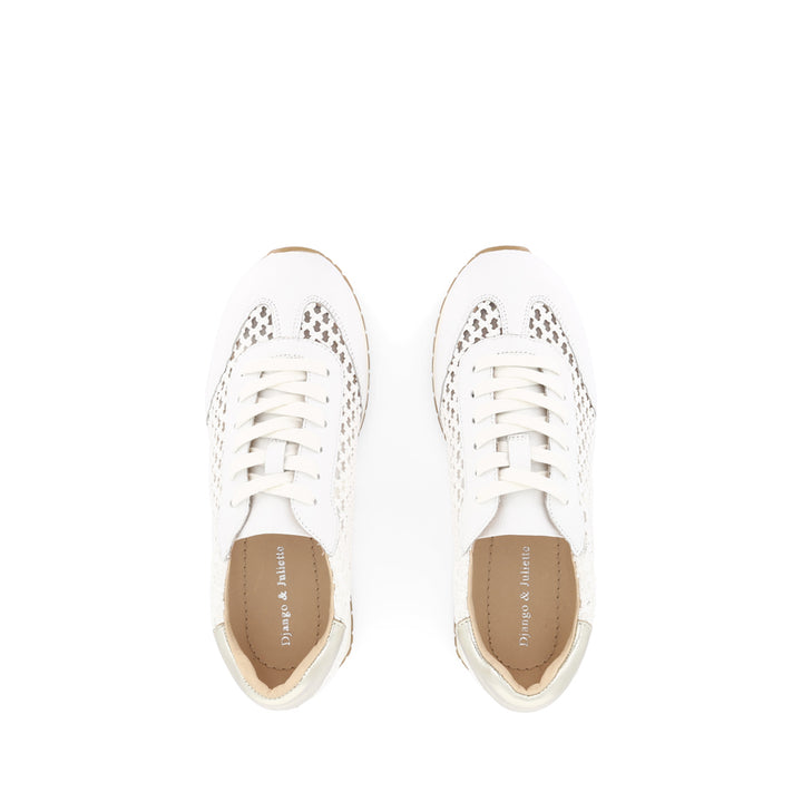 PIEDED - WHITE PALE GOLD MULTI