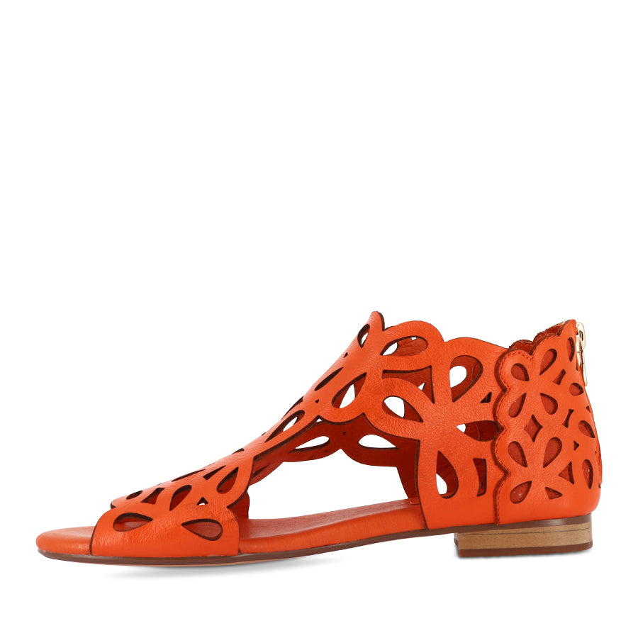 PIETRO - NEW ORANGE LEATHER