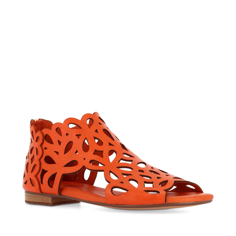 PIETRO - NEW ORANGE LEATHER