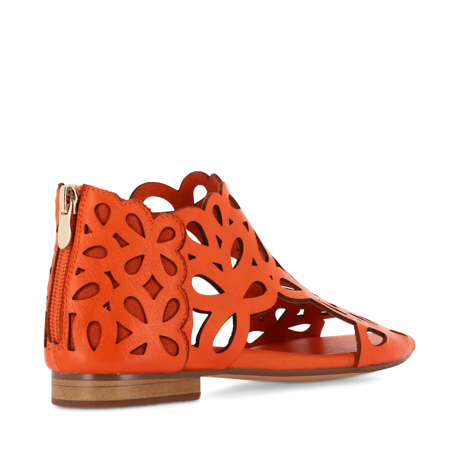 PIETRO - NEW ORANGE LEATHER