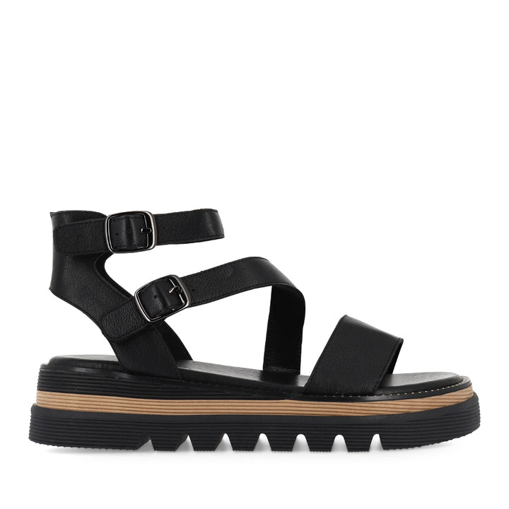 SELIMA - BLACK LEATHER