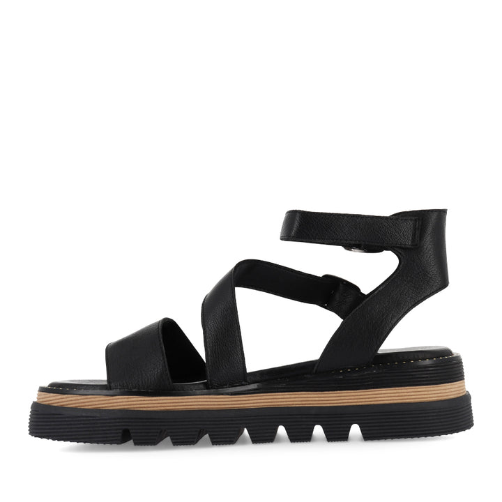 SELIMA - BLACK LEATHER