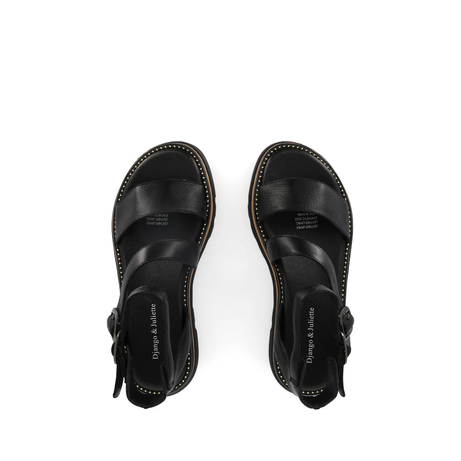SELIMA - BLACK LEATHER