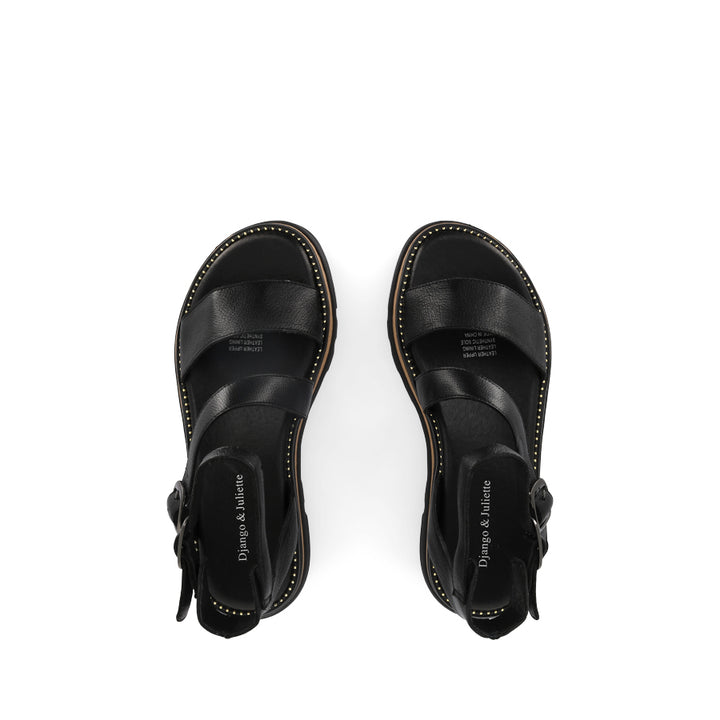 SELIMA - BLACK LEATHER