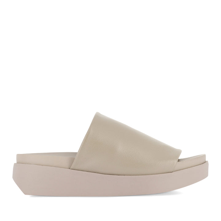 SOFFIA - LATTE LEATHER/LATTE SOLE