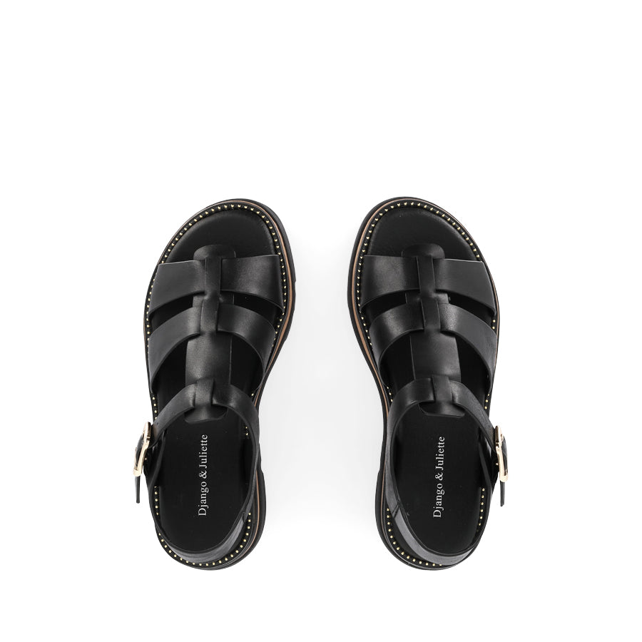 SYLVERA - BLACK LEATHER
