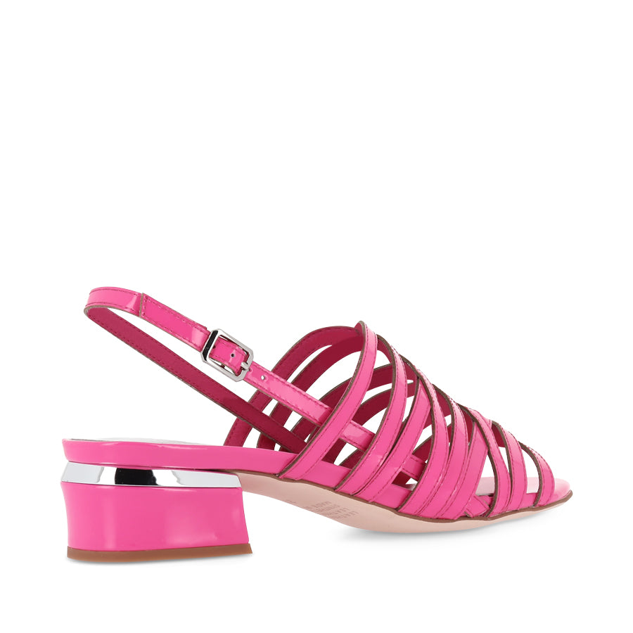 TANNAZ - HOT PINK PATENT MULTI