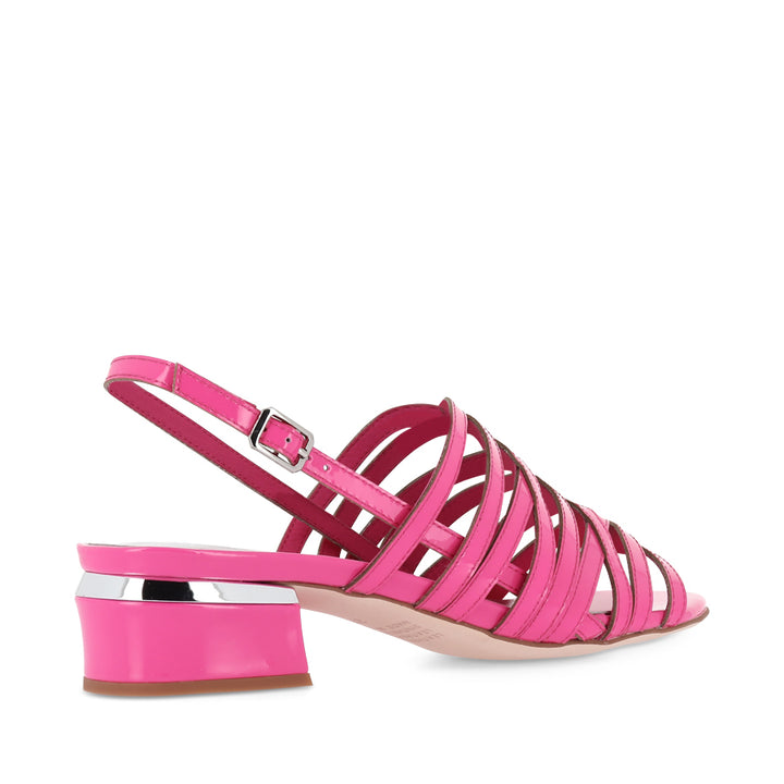 TANNAZ - HOT PINK PATENT MULTI