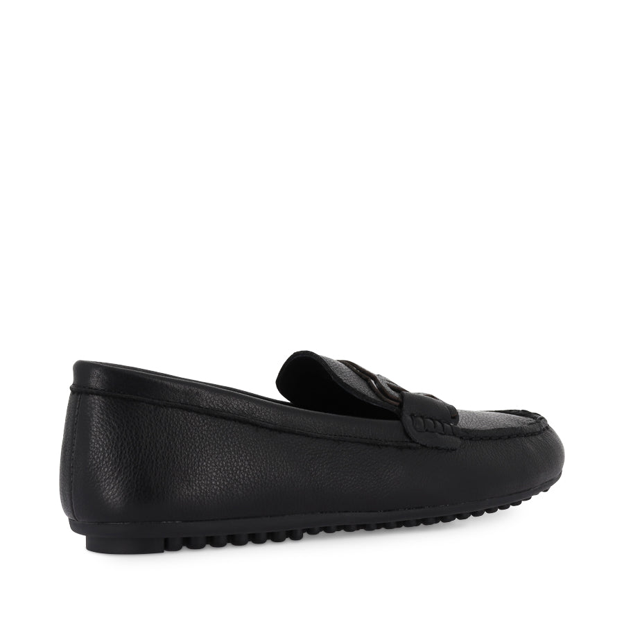 VELBERT - BLACK TUMBLE LEATHER