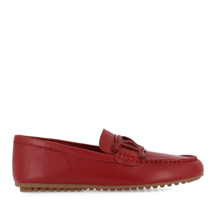VELBERT - DARK RED TUMBLE LEATHER