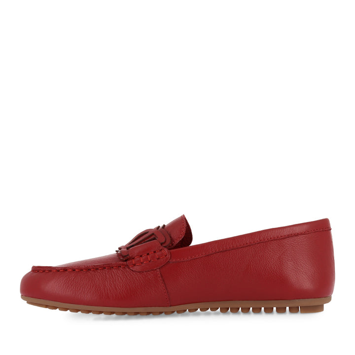 VELBERT - DARK RED TUMBLE LEATHER