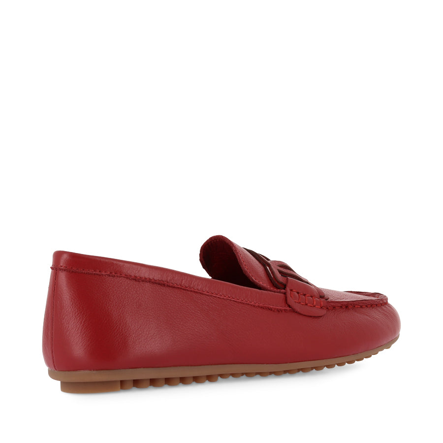 VELBERT - DARK RED TUMBLE LEATHER