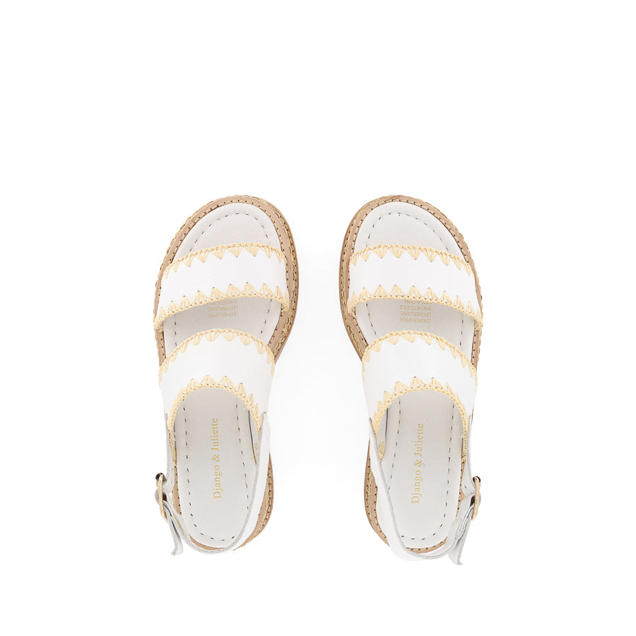 VERA - WHITE LEATHER