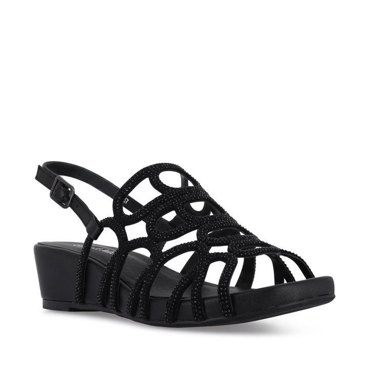 WILDA - BLACK LEATHER JEWELS