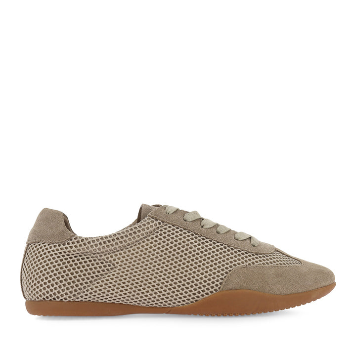 ZASIZI - TAUPE SUEDE MESH