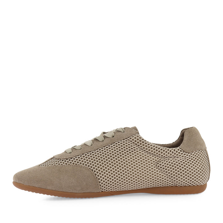 ZASIZI - TAUPE SUEDE MESH