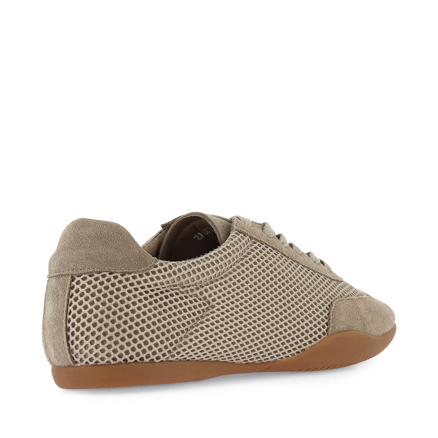 ZASIZI - TAUPE SUEDE MESH