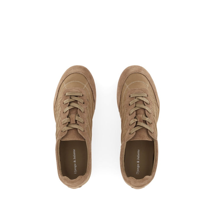 ZONTA - LIGHT CHOC SUEDE MULTI