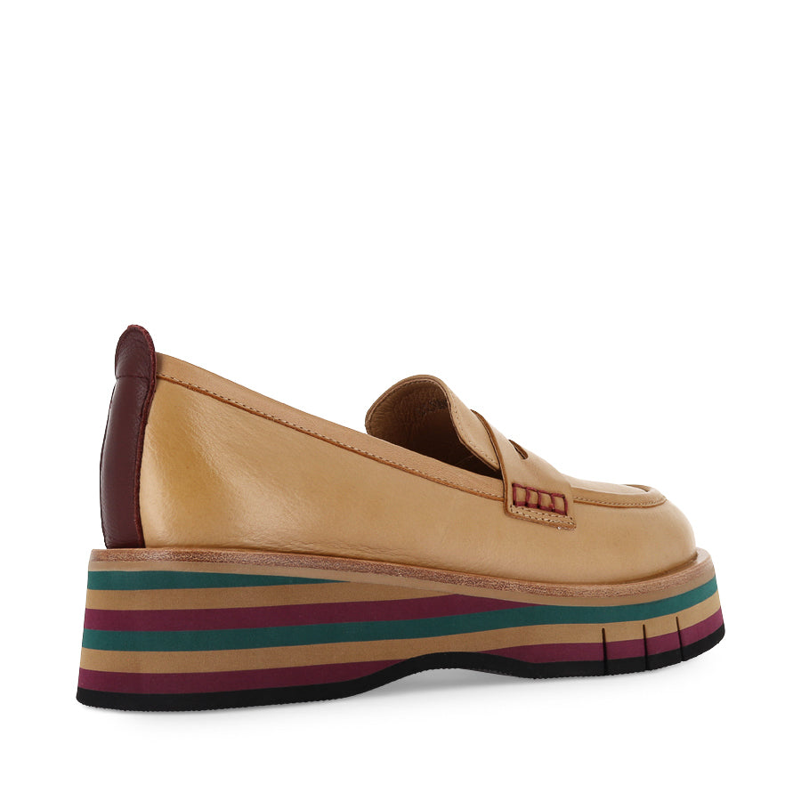 GLAMMS - COGNAC BURGUNDY LEATHER