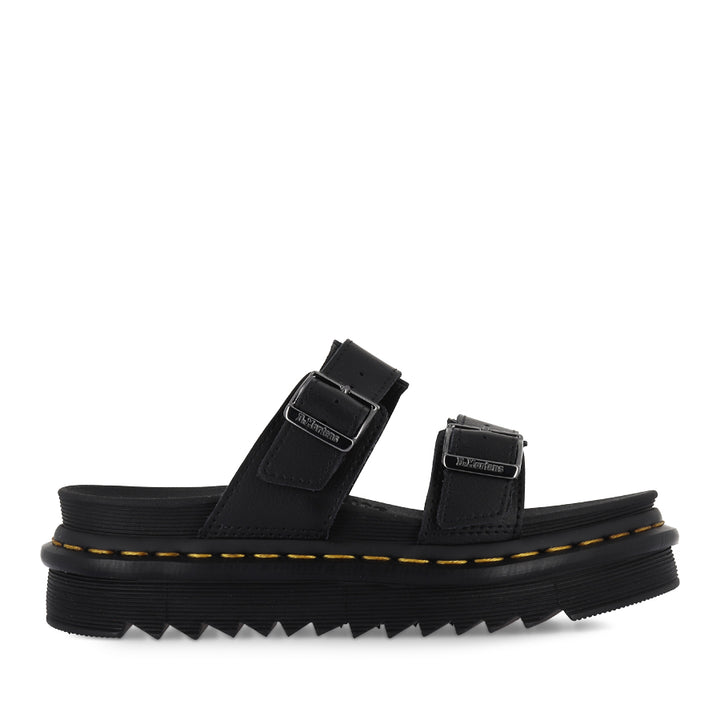 MYLES SLIDE SANDAL - BLACK ATHENA