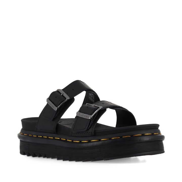 MYLES SLIDE SANDAL - BLACK ATHENA