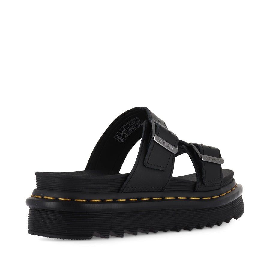 MYLES SLIDE SANDAL - BLACK ATHENA