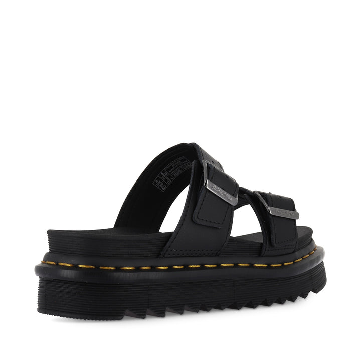 MYLES SLIDE SANDAL - BLACK ATHENA
