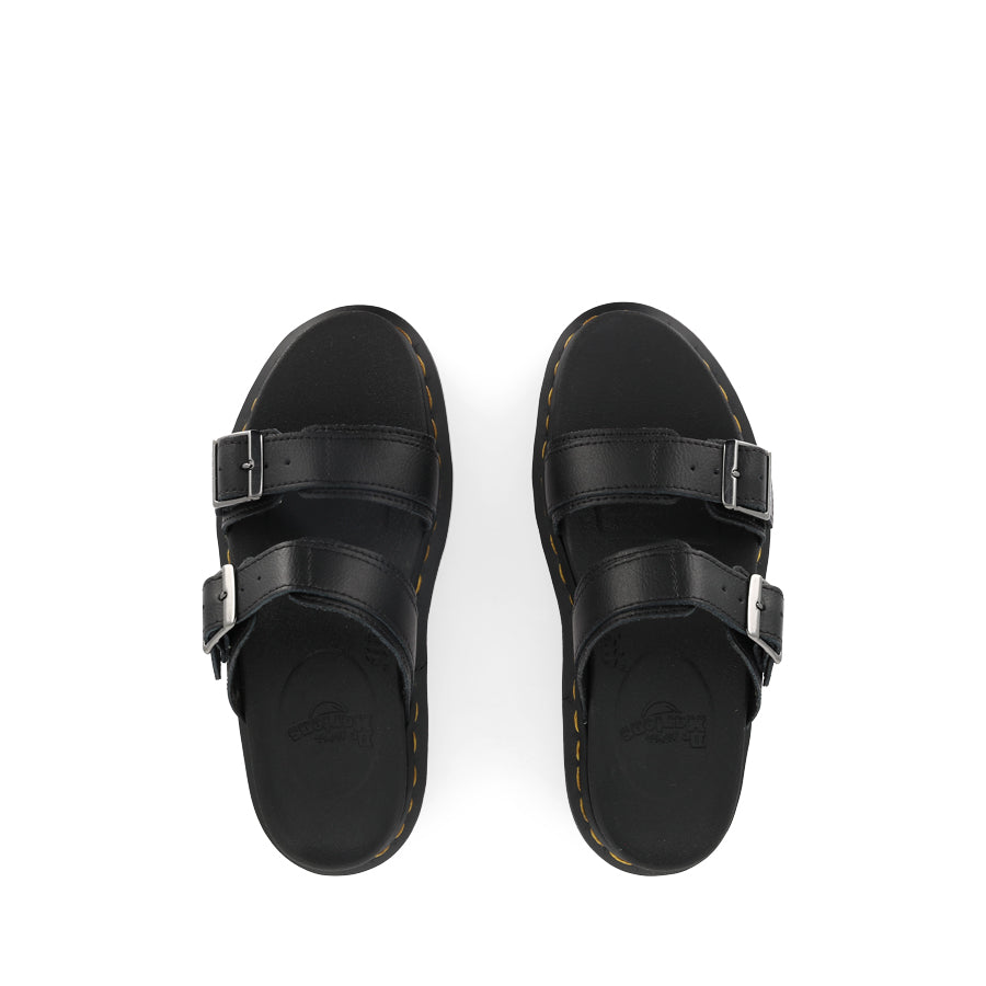 MYLES SLIDE SANDAL - BLACK ATHENA