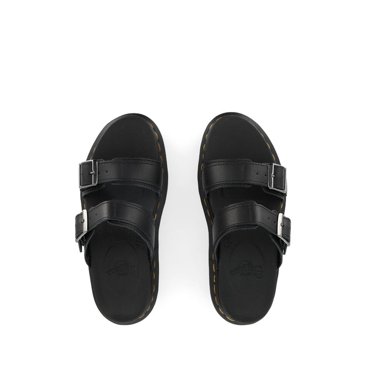 MYLES SLIDE SANDAL - BLACK ATHENA