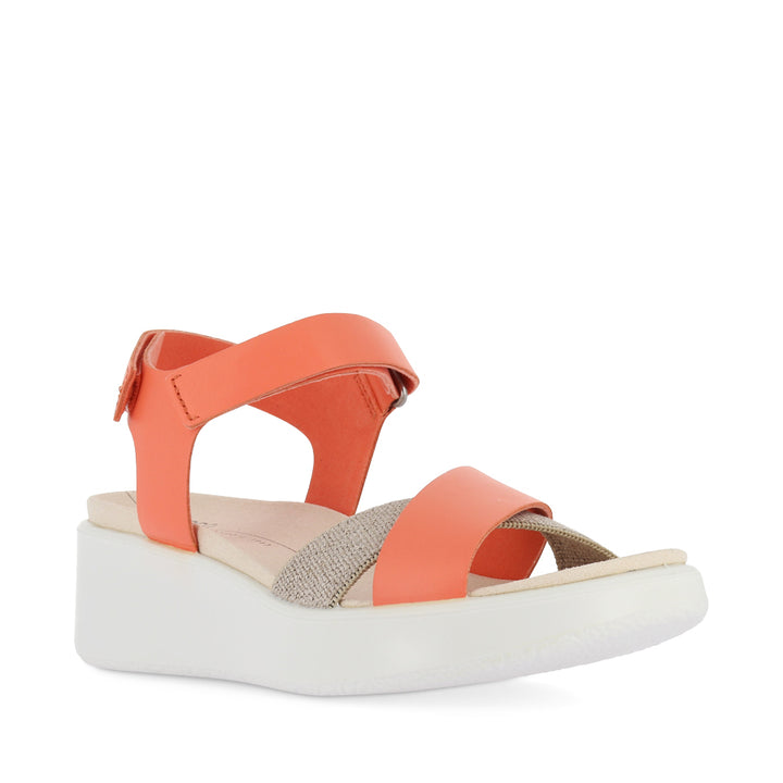 FLOWT WEDGE LX 273323 - CORAL LEATHER