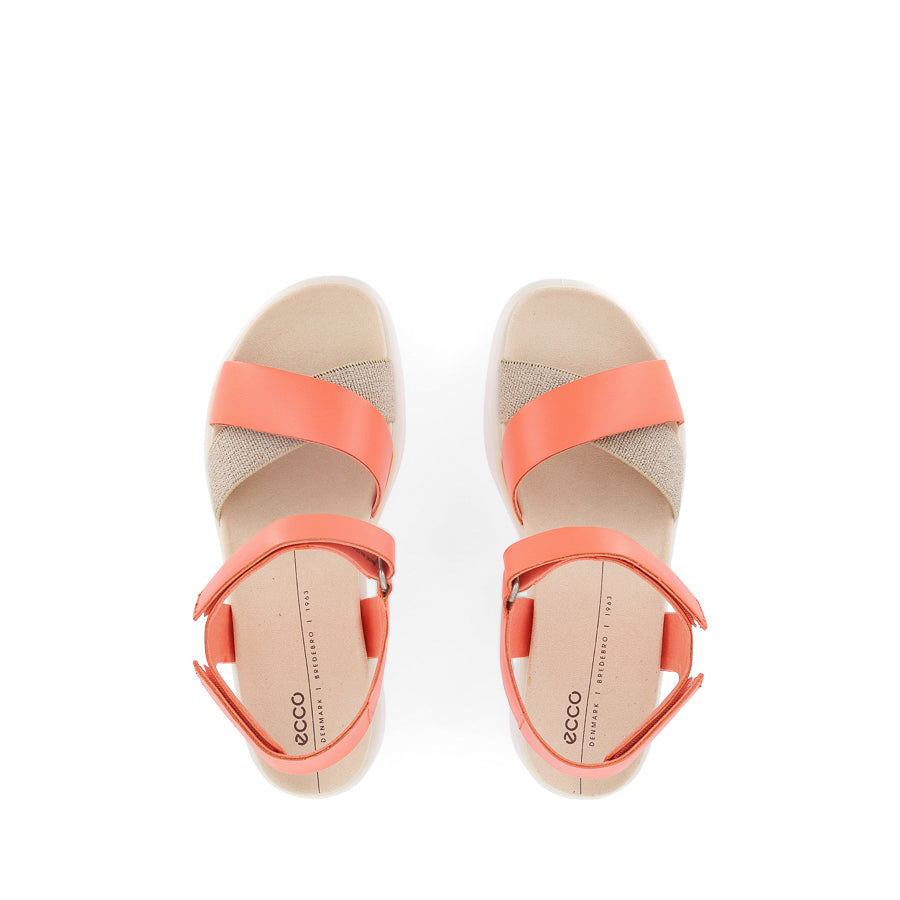 FLOWT WEDGE LX 273323 - CORAL LEATHER