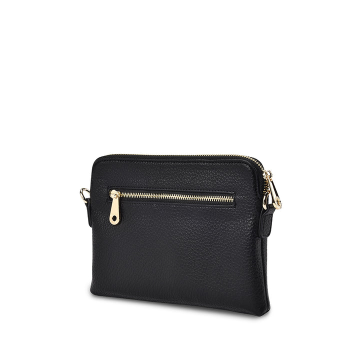 WALLET BOWERY - BLACK PEBBLE