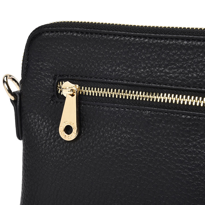 WALLET BOWERY - BLACK PEBBLE